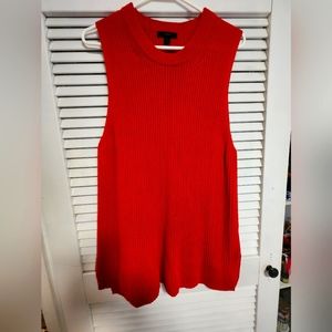 J Crew Red Sweater XL!